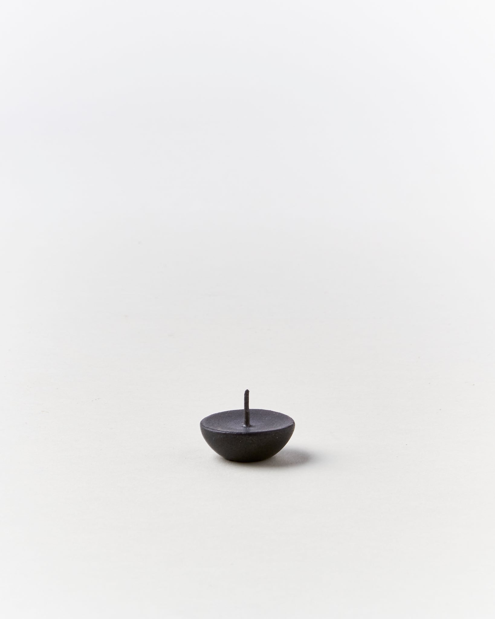 Ceramic Candle Holder in Black