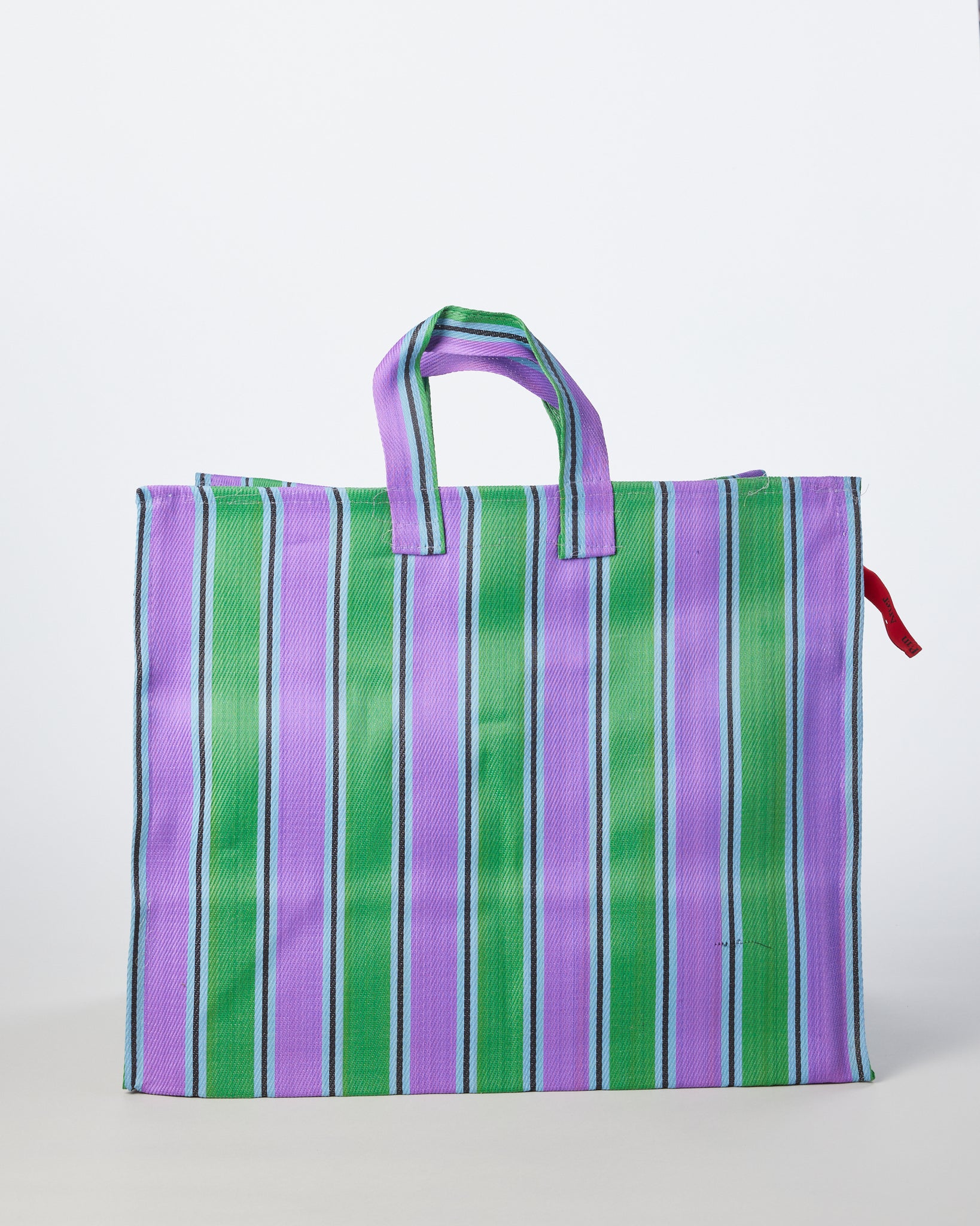 Large Purple, Blue, and Green Bag