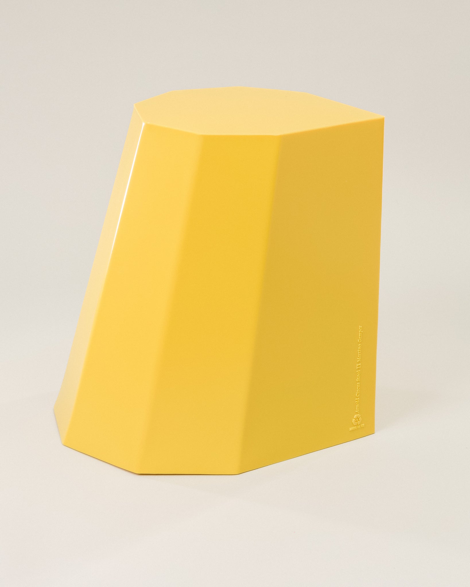 Zinc Yellow Arnold Circus Stool