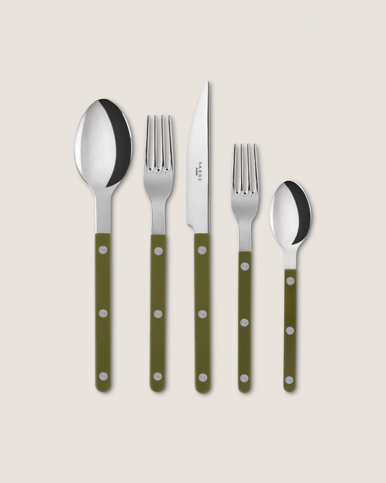 Bistrot Cutlery Set in Fern