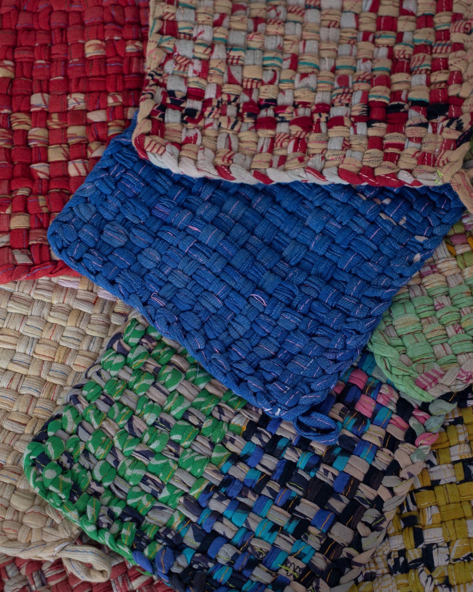 Recycled Sari Potholders