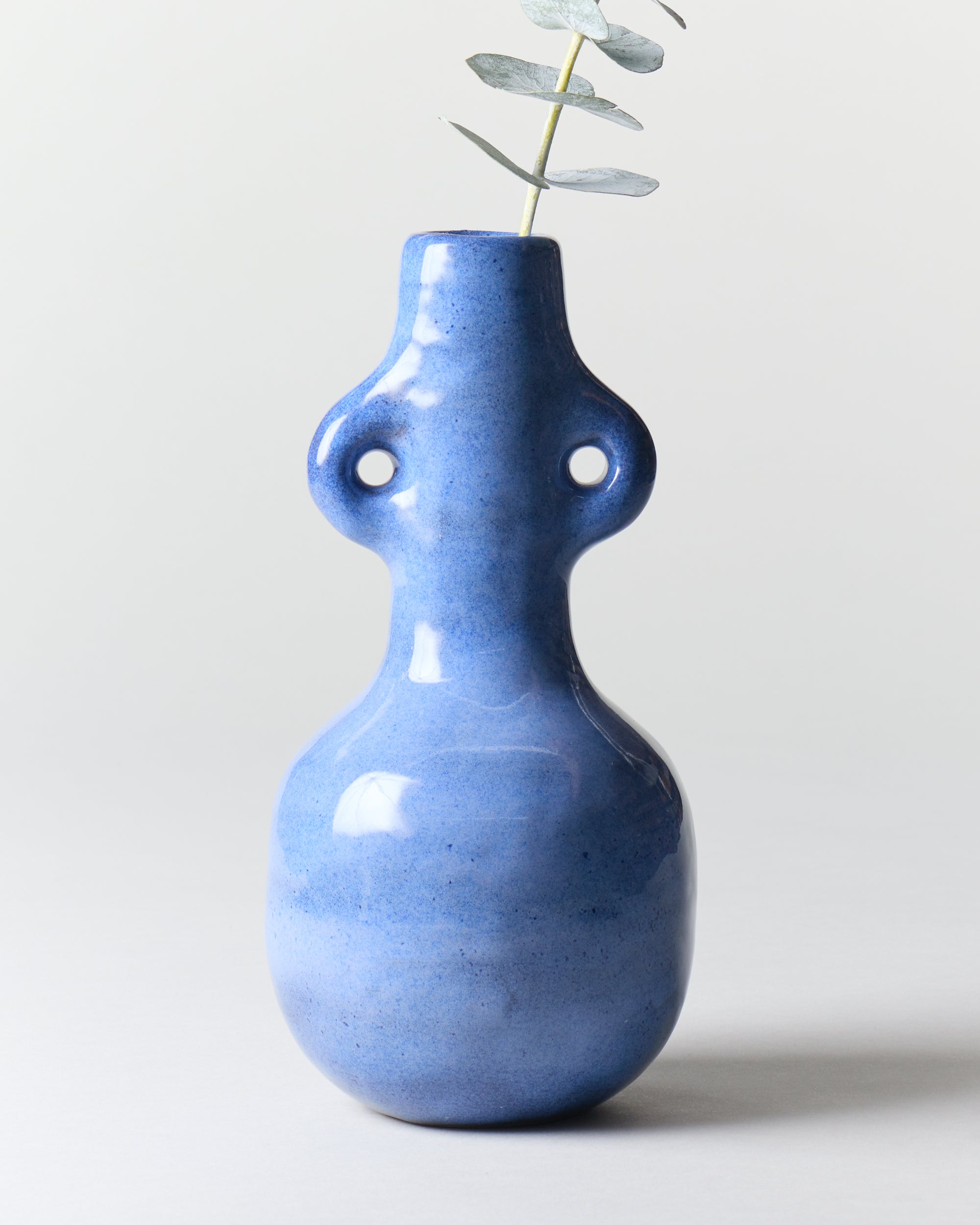 Gloss Blue Vase – GOOD FRIEND