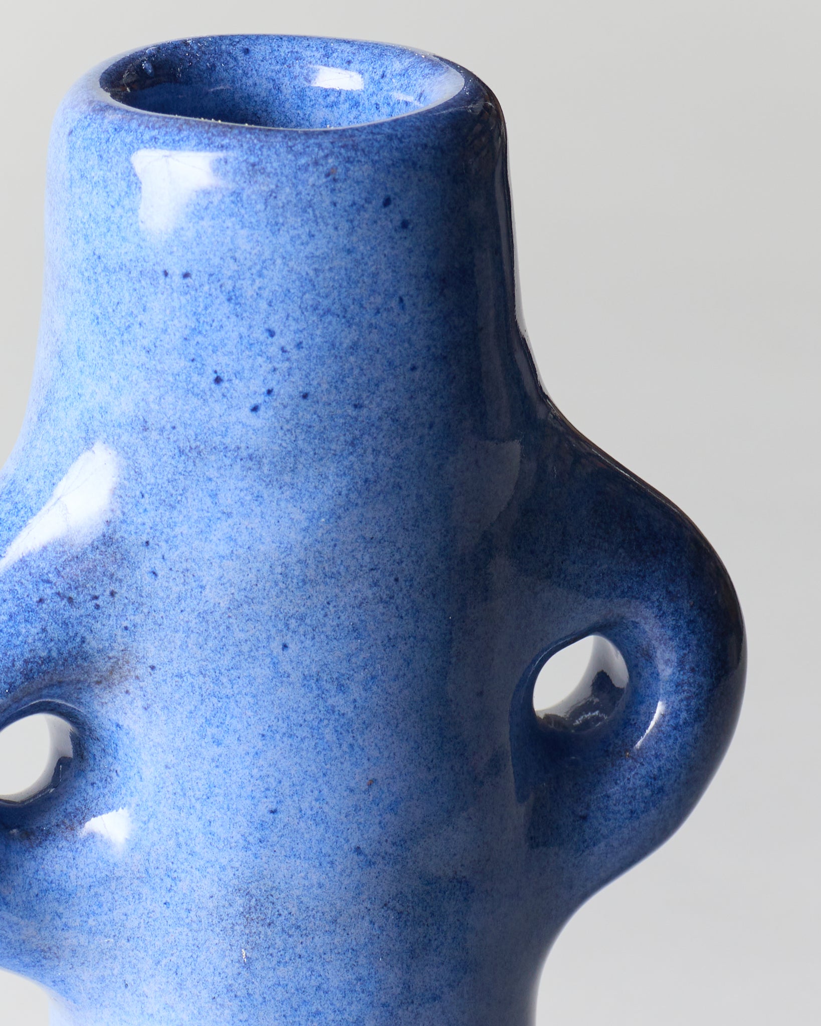 Gloss Blue Vase
