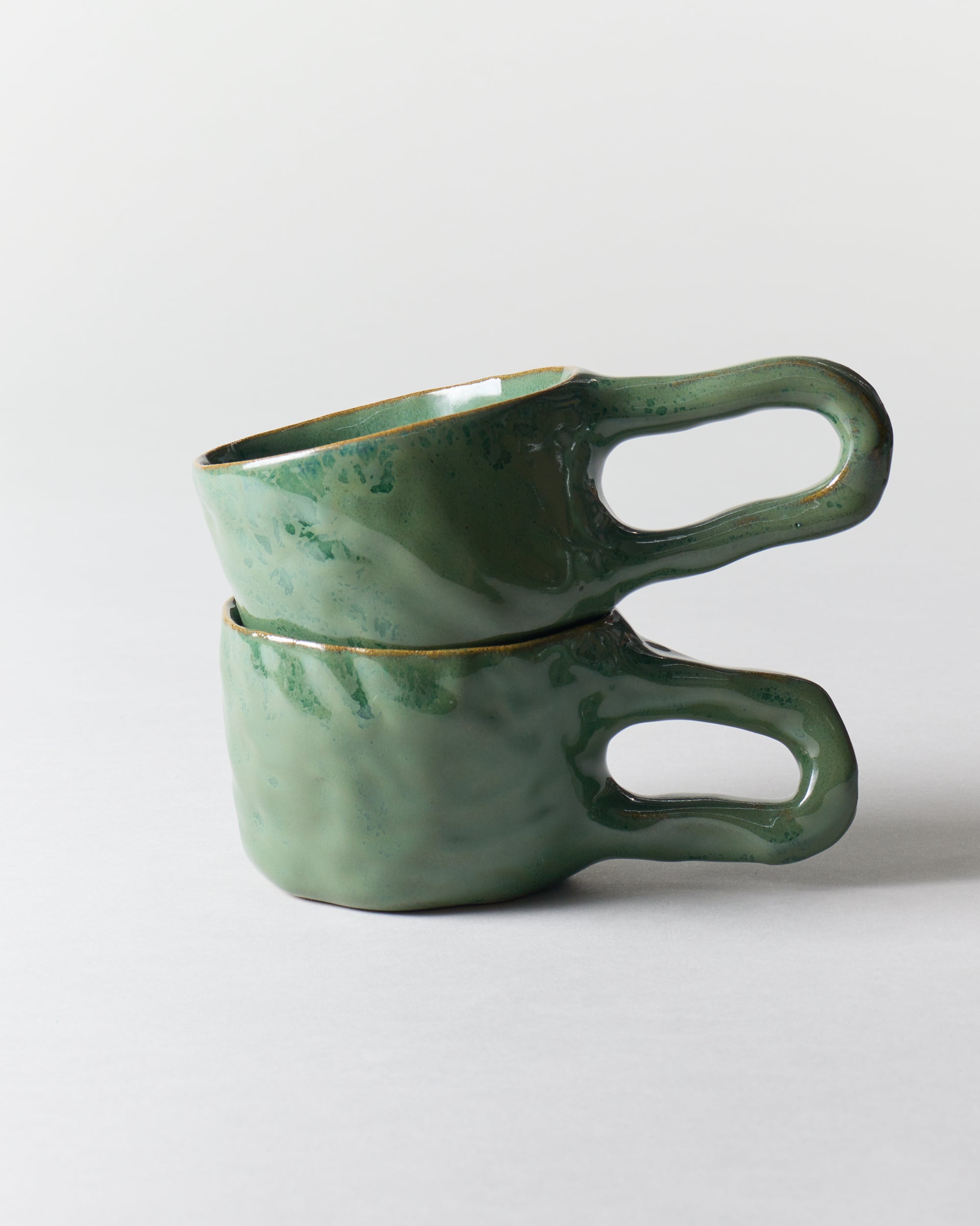 Short Mug in Green