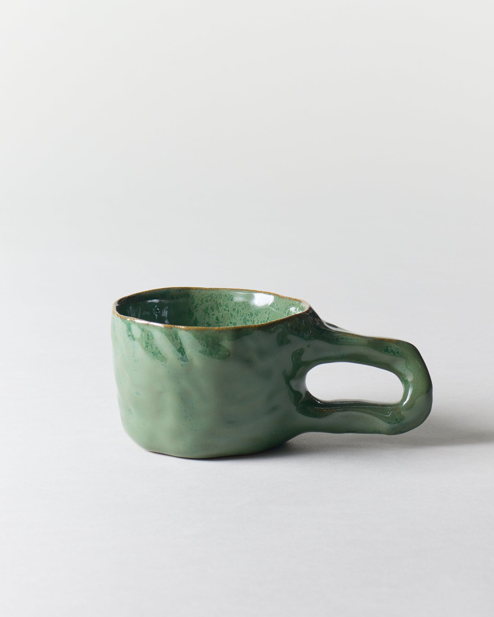 Short Mug in Green