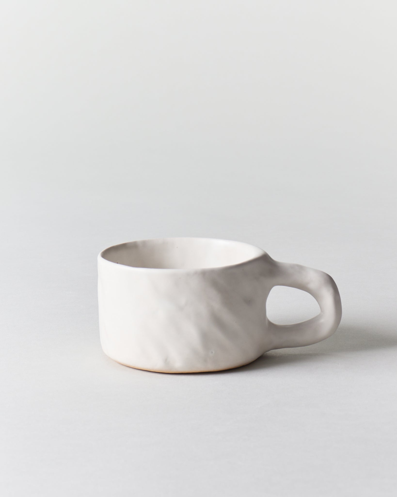 Short Mug in White