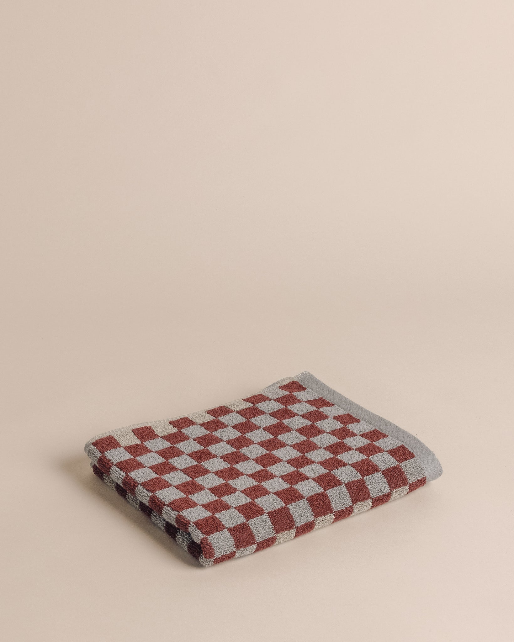 Josephine Hand Towel in Cement & Rhus