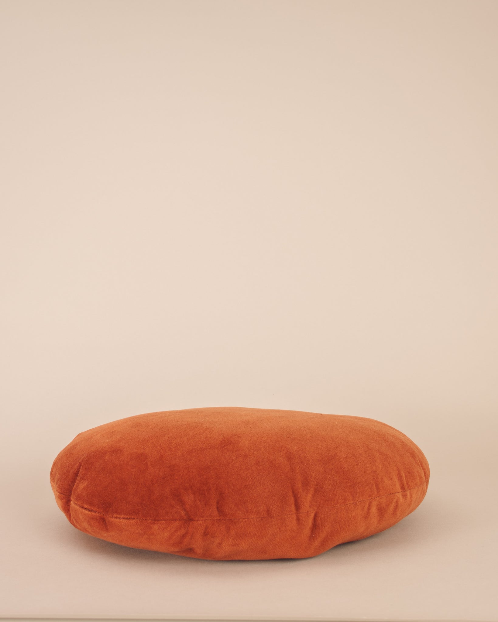 Burnt Umber Disc Cushion
