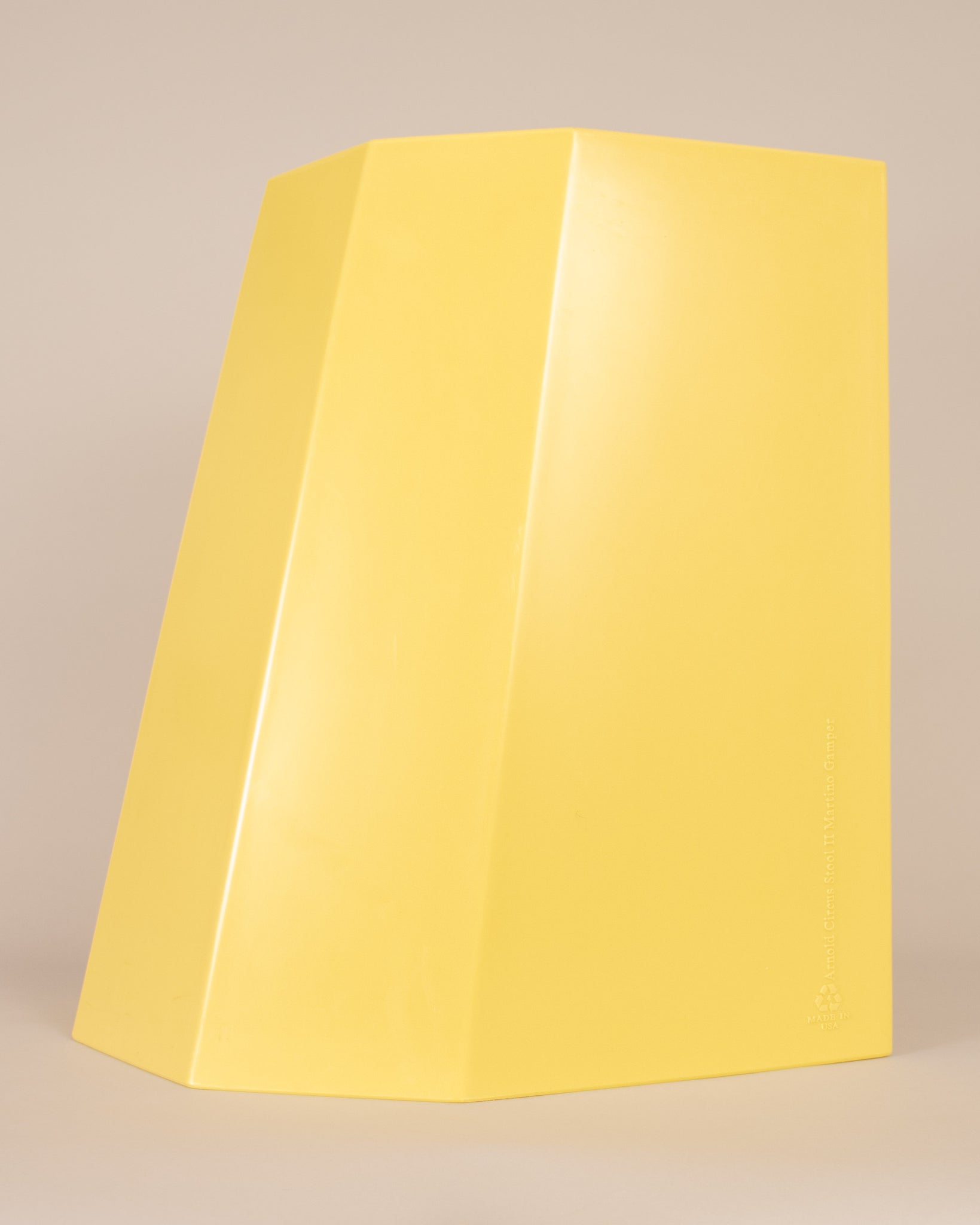 Zinc Yellow Arnold Circus Stool