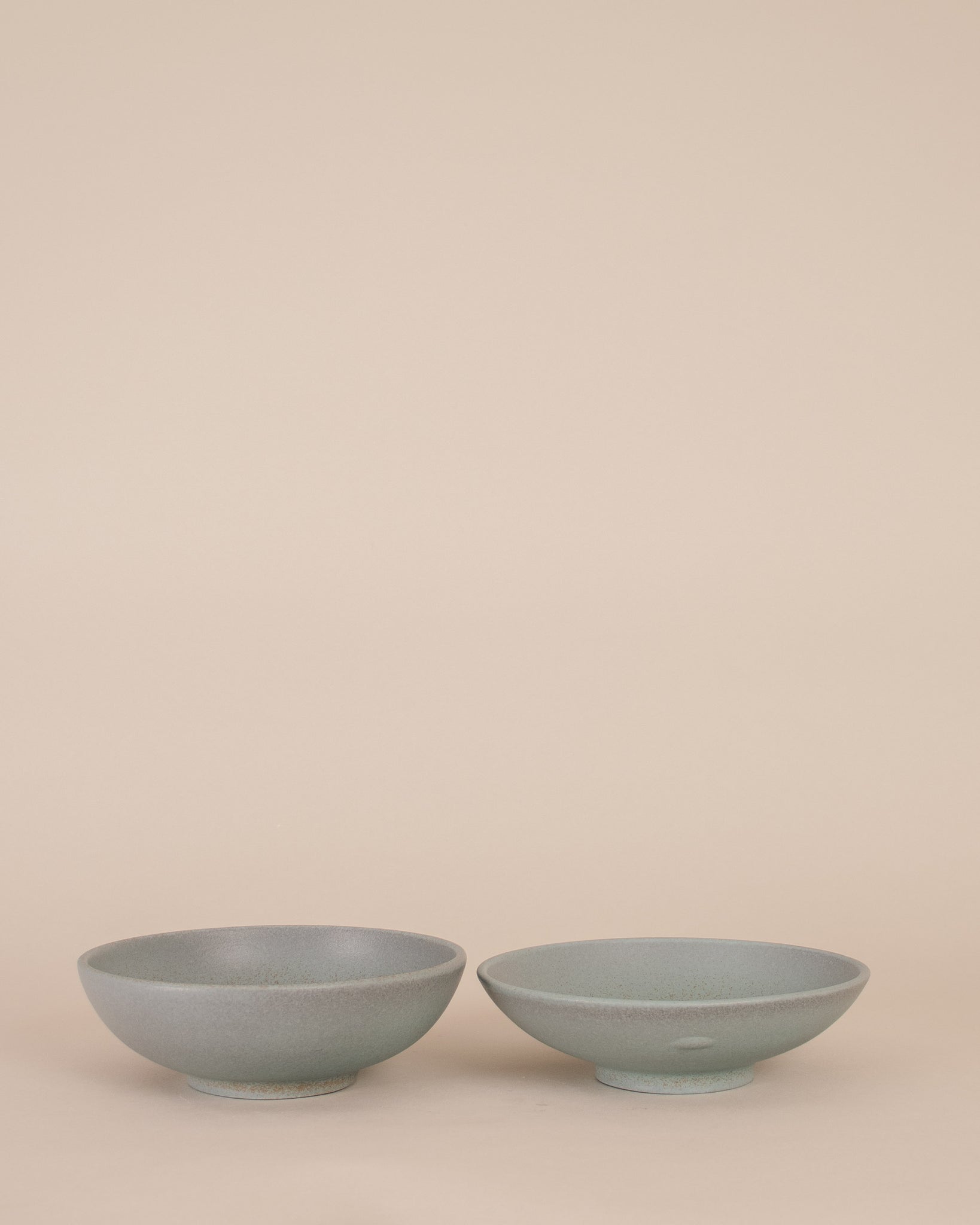 Blue-Brown Footed Bowl