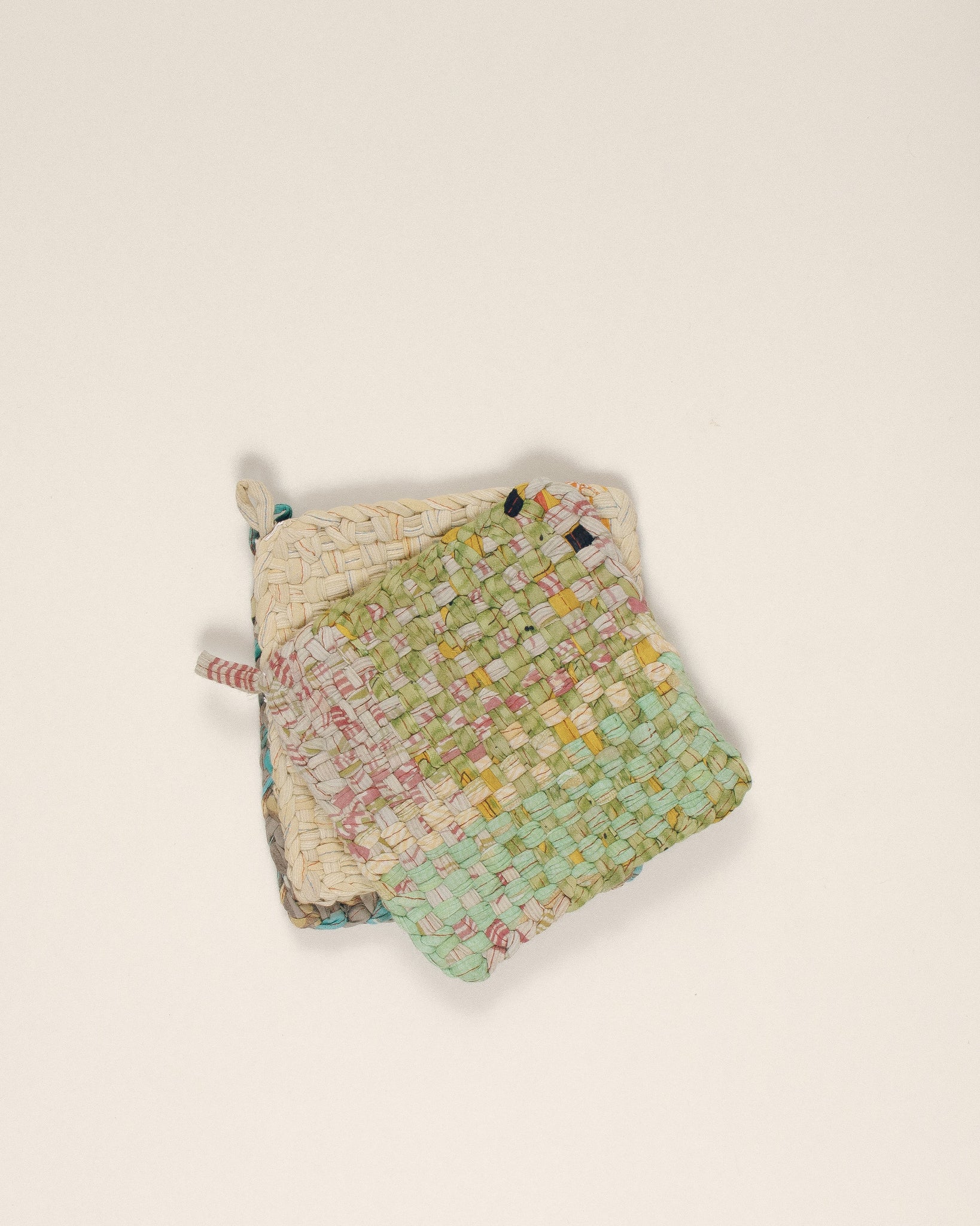 Recycled Sari Potholders