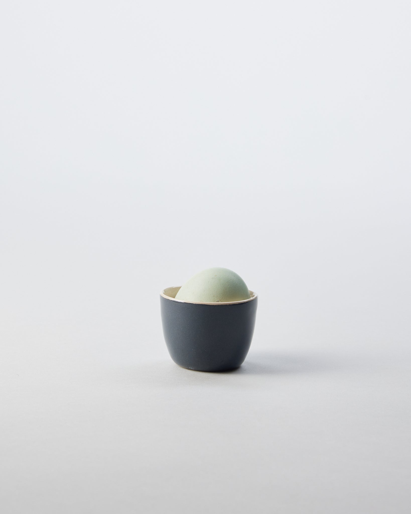 Egg Cup in Navy