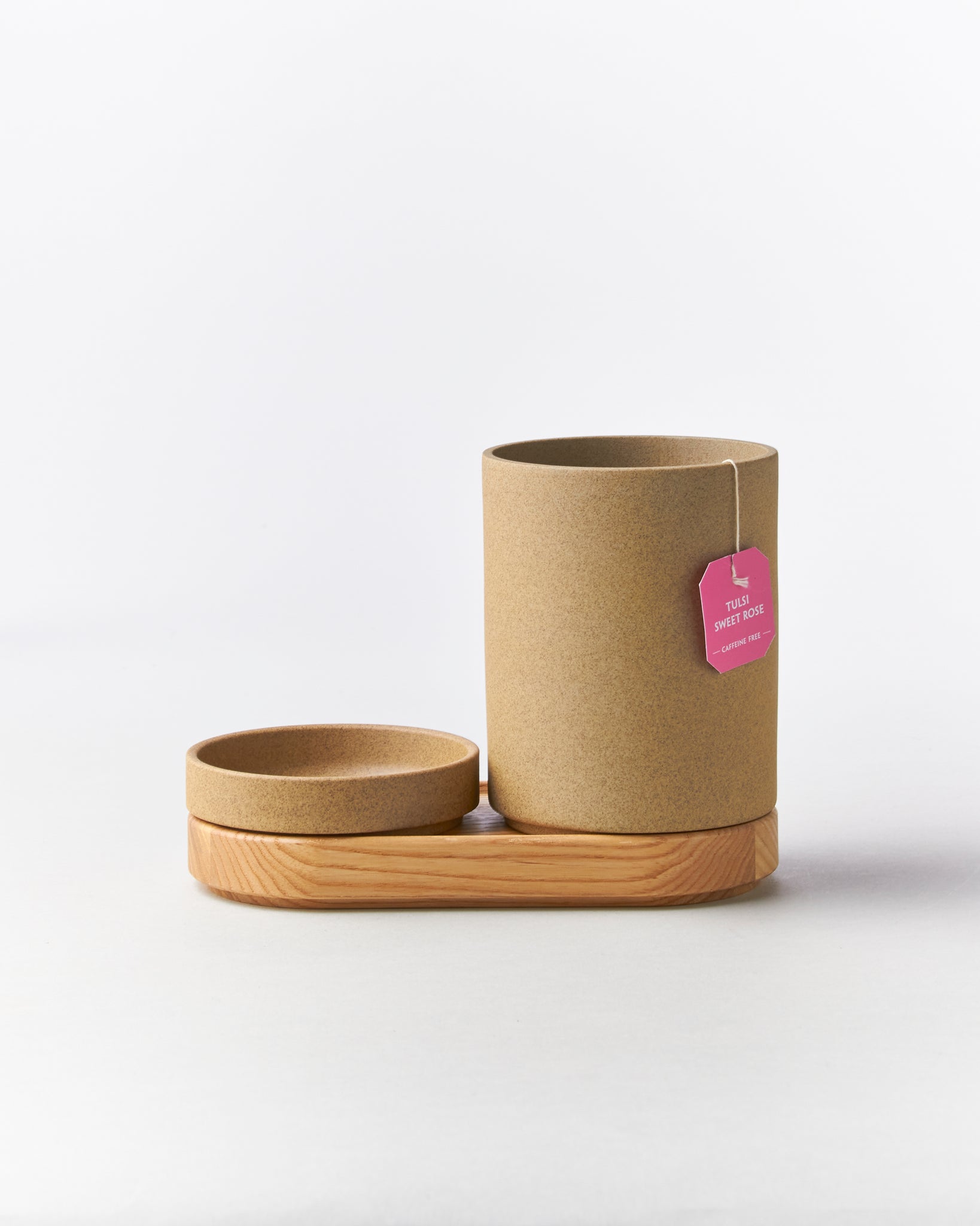 Hasami Two-Container Wood Tray