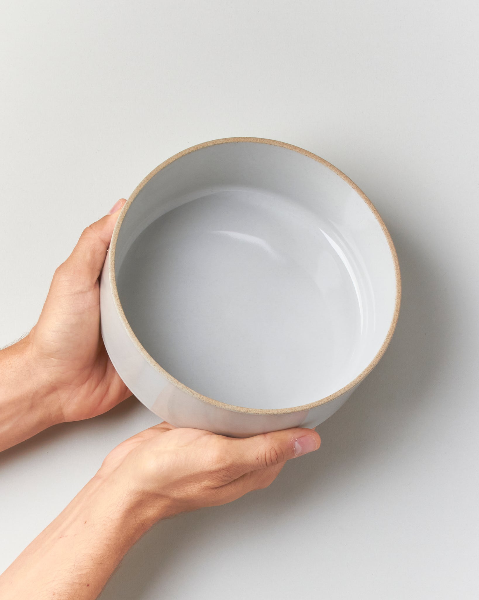 Hasami Tall Bowl in Gloss Grey