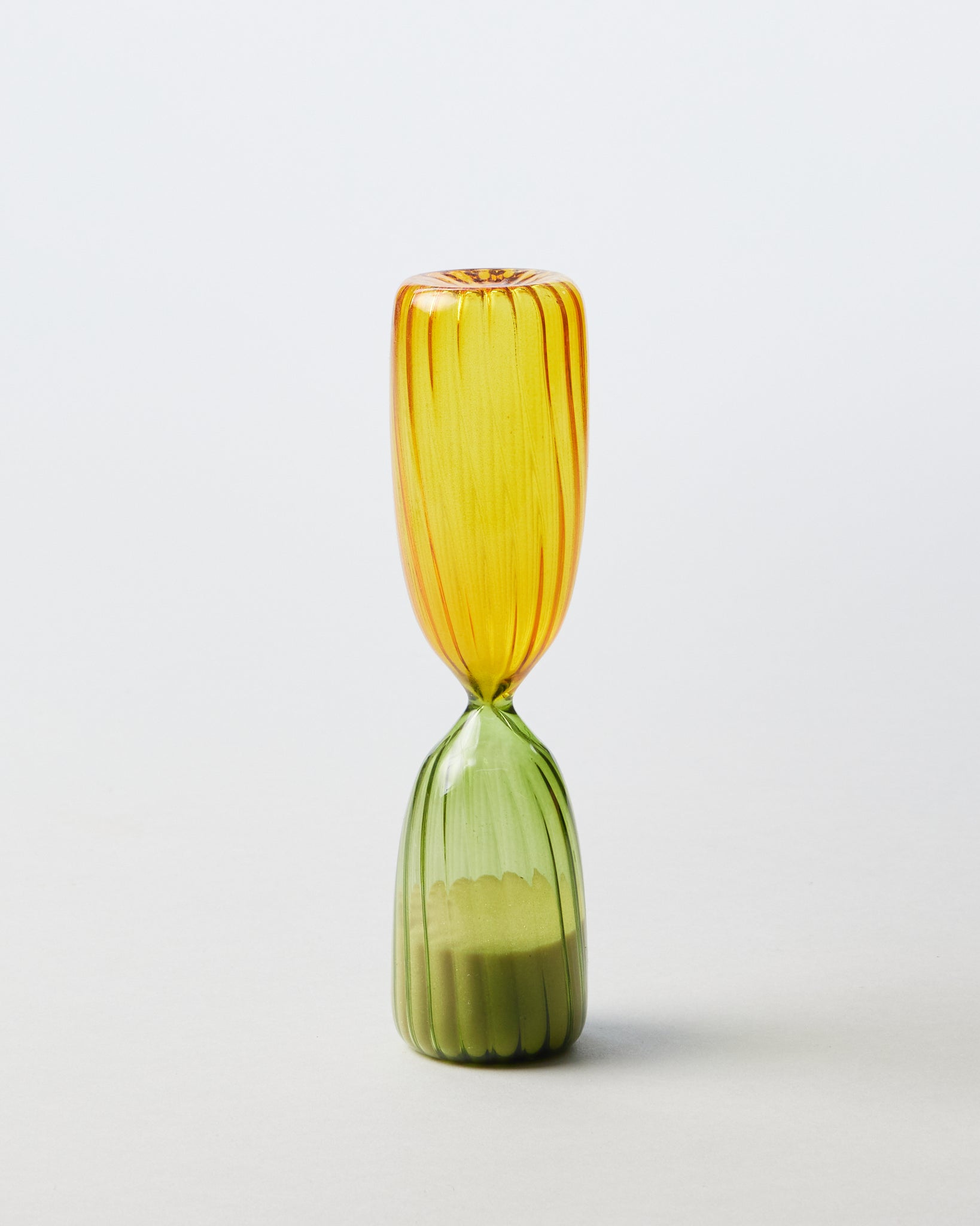 Times Hourglass in Green and Amber