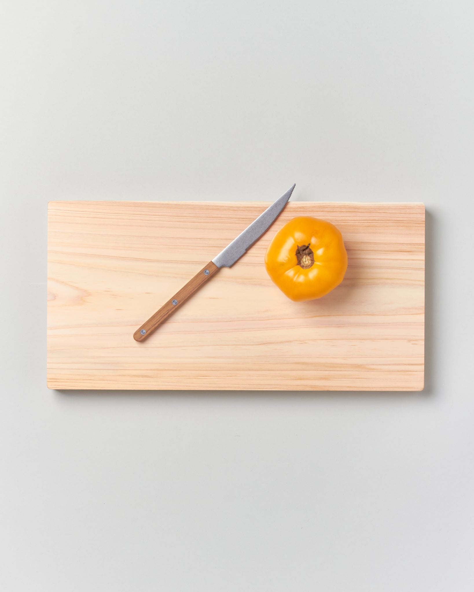 Long Hinoki Cutting Board