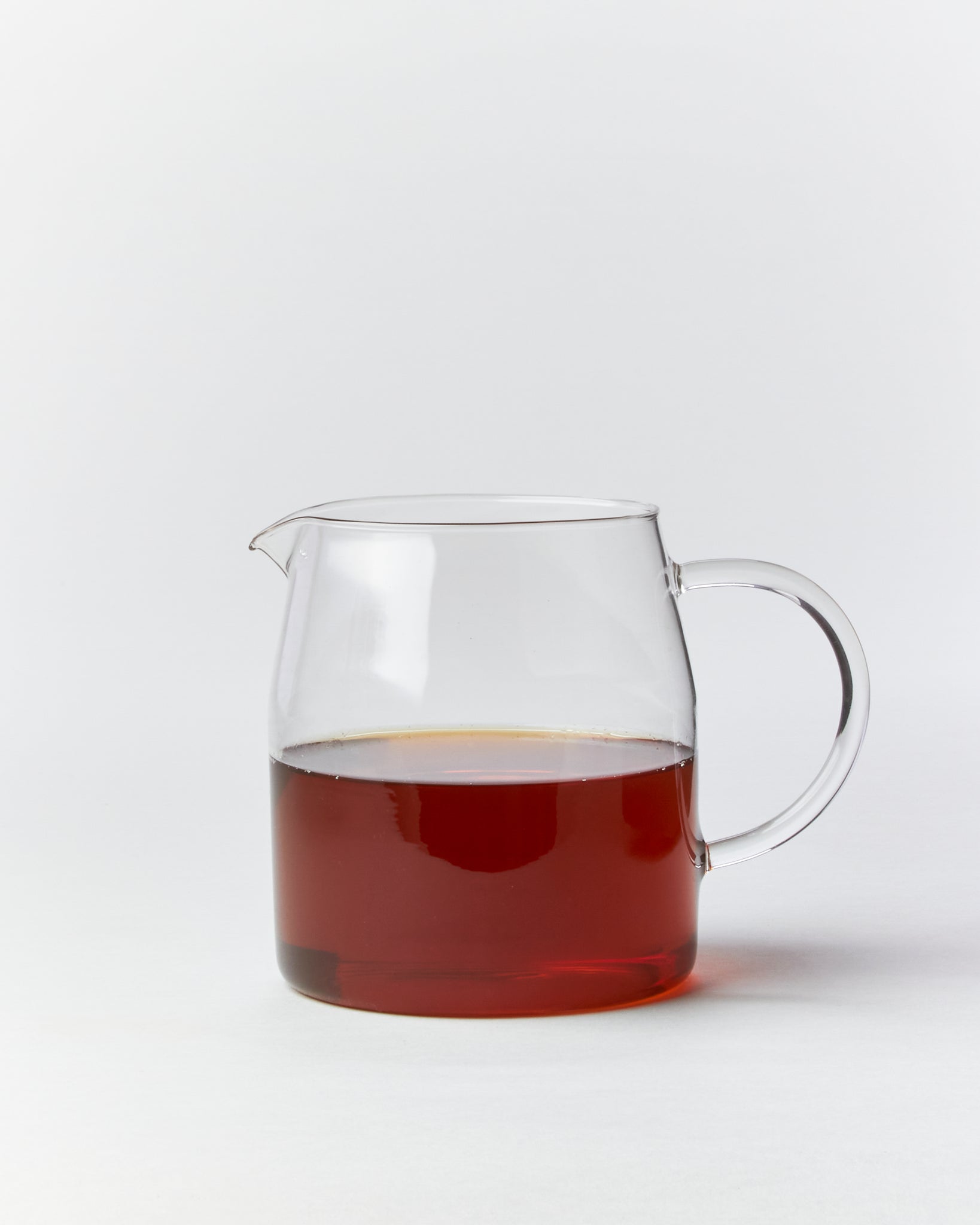 Low Pitcher with Handle