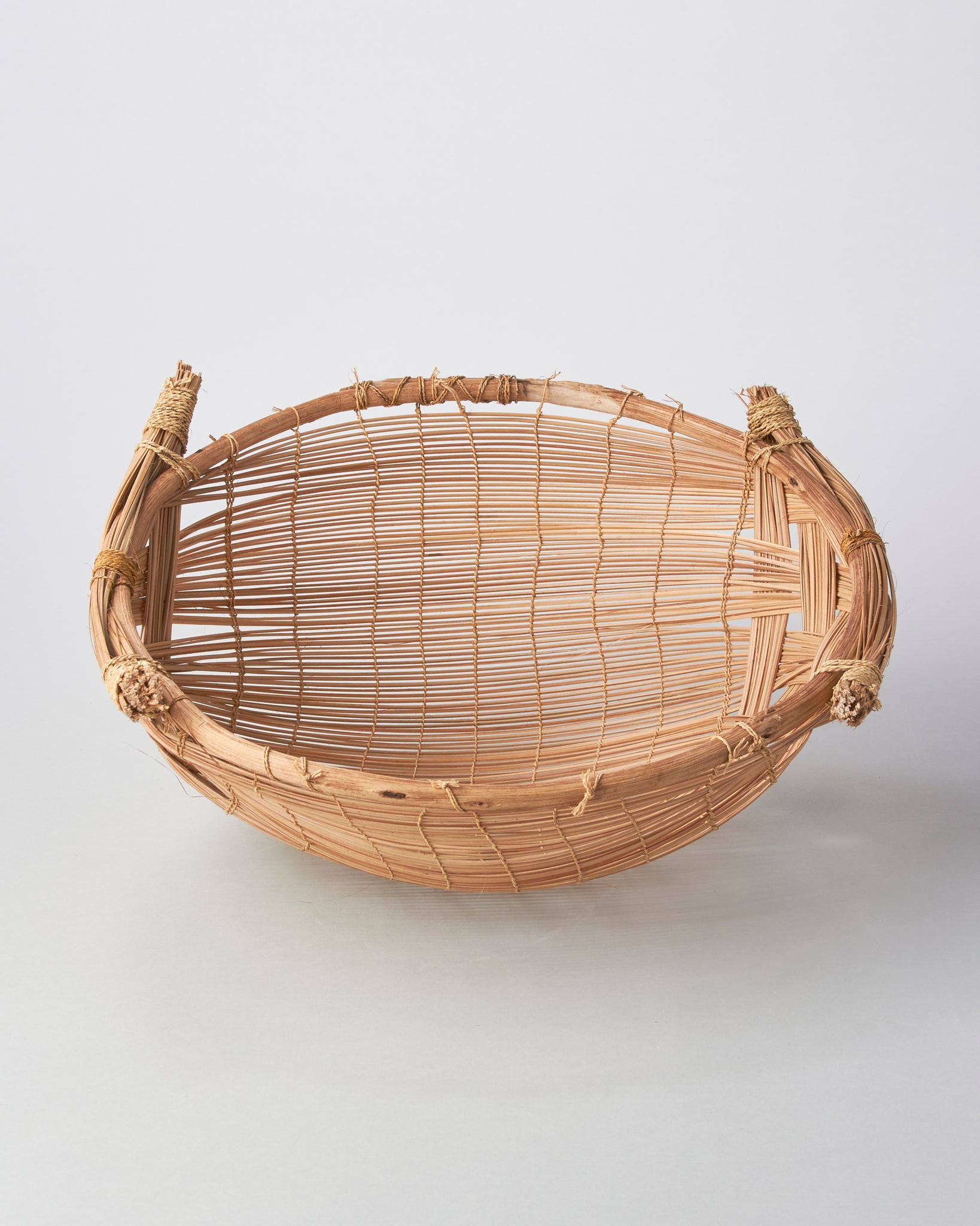 Medium Mehinako Traditional Fishing Basket