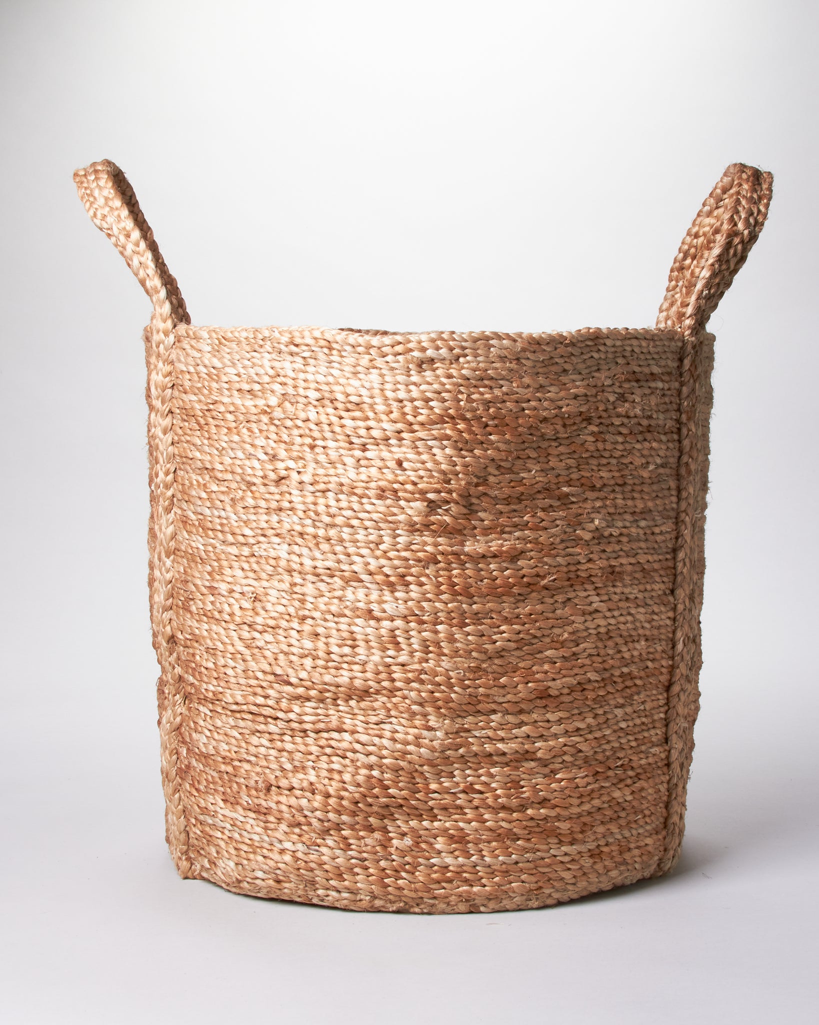 Natural Jute Laundry Basket
