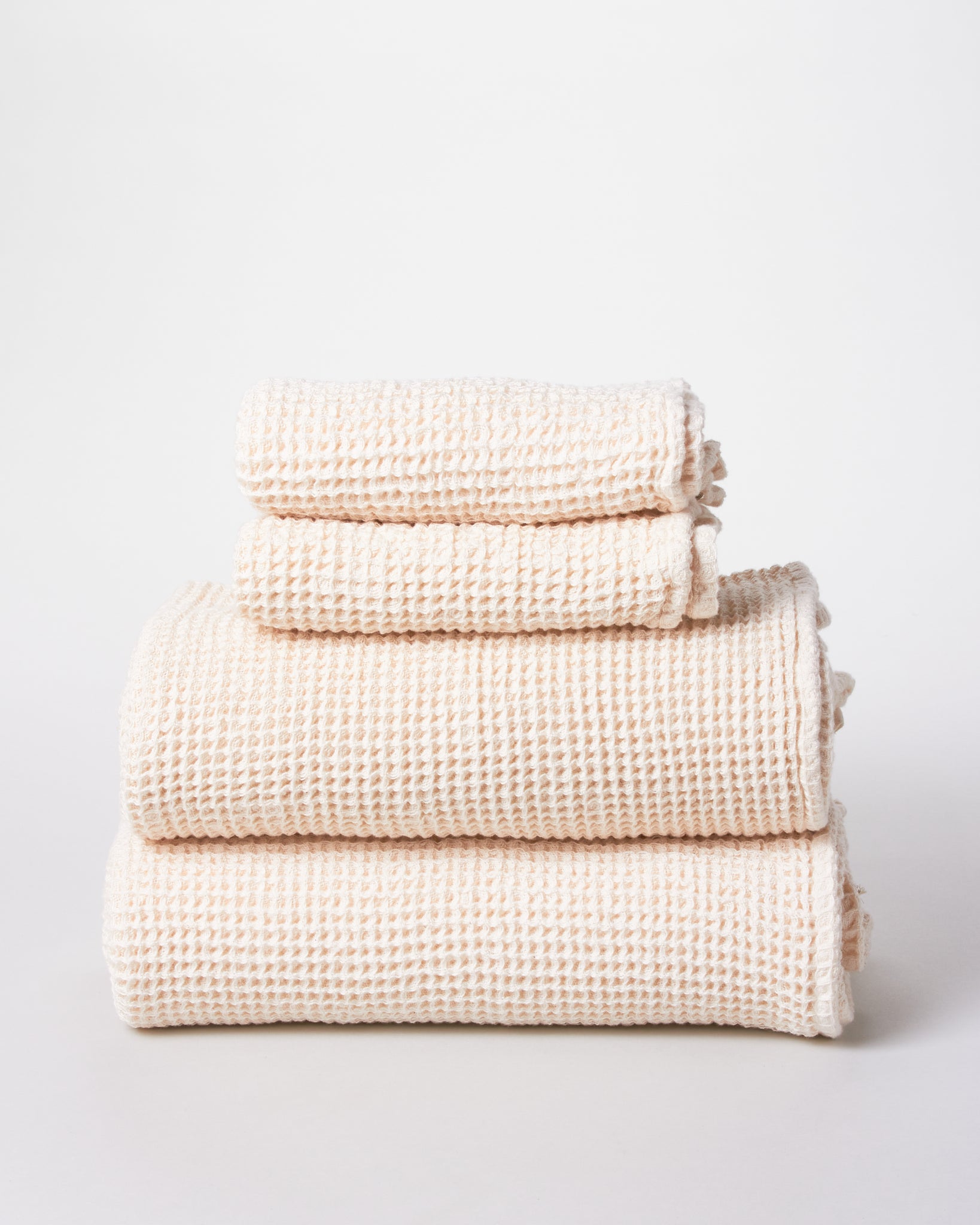 Natural Organic Waffle Towels