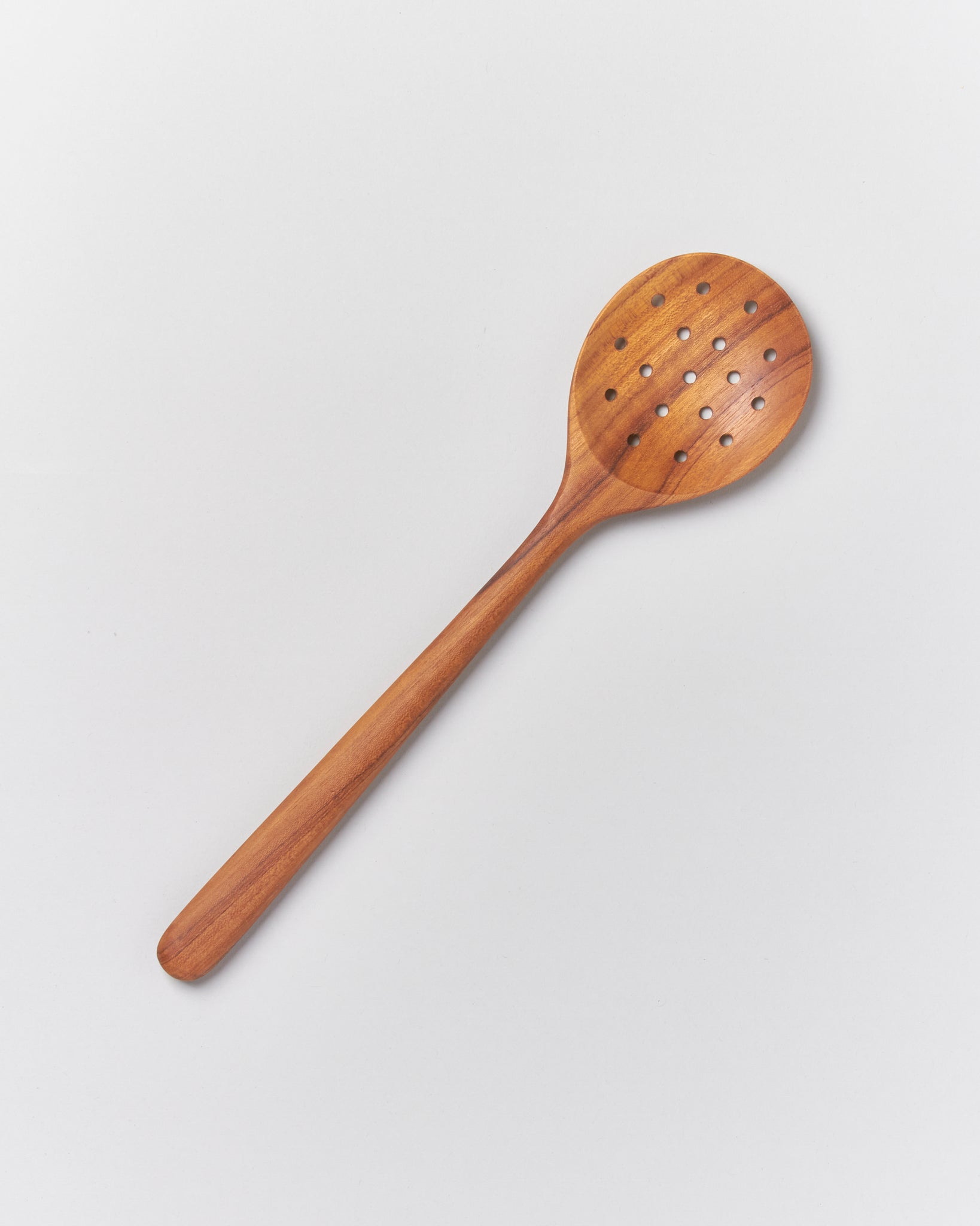 Perforated Teak Spoon