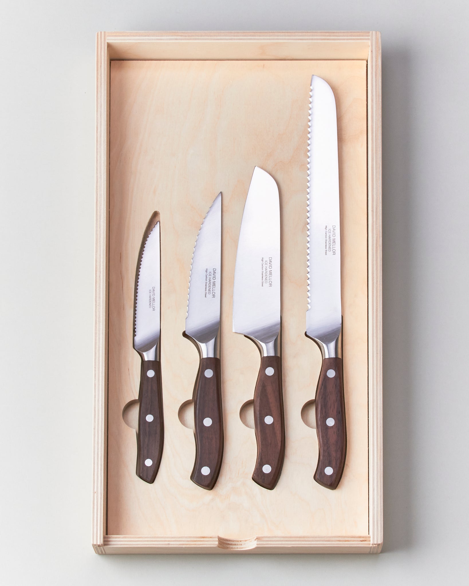 Rosewood Specialist Knife Set
