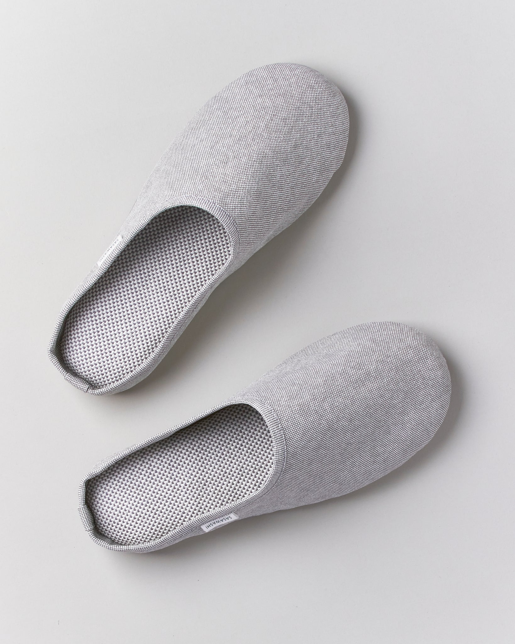 Sasawashi Room Shoes in Grey
