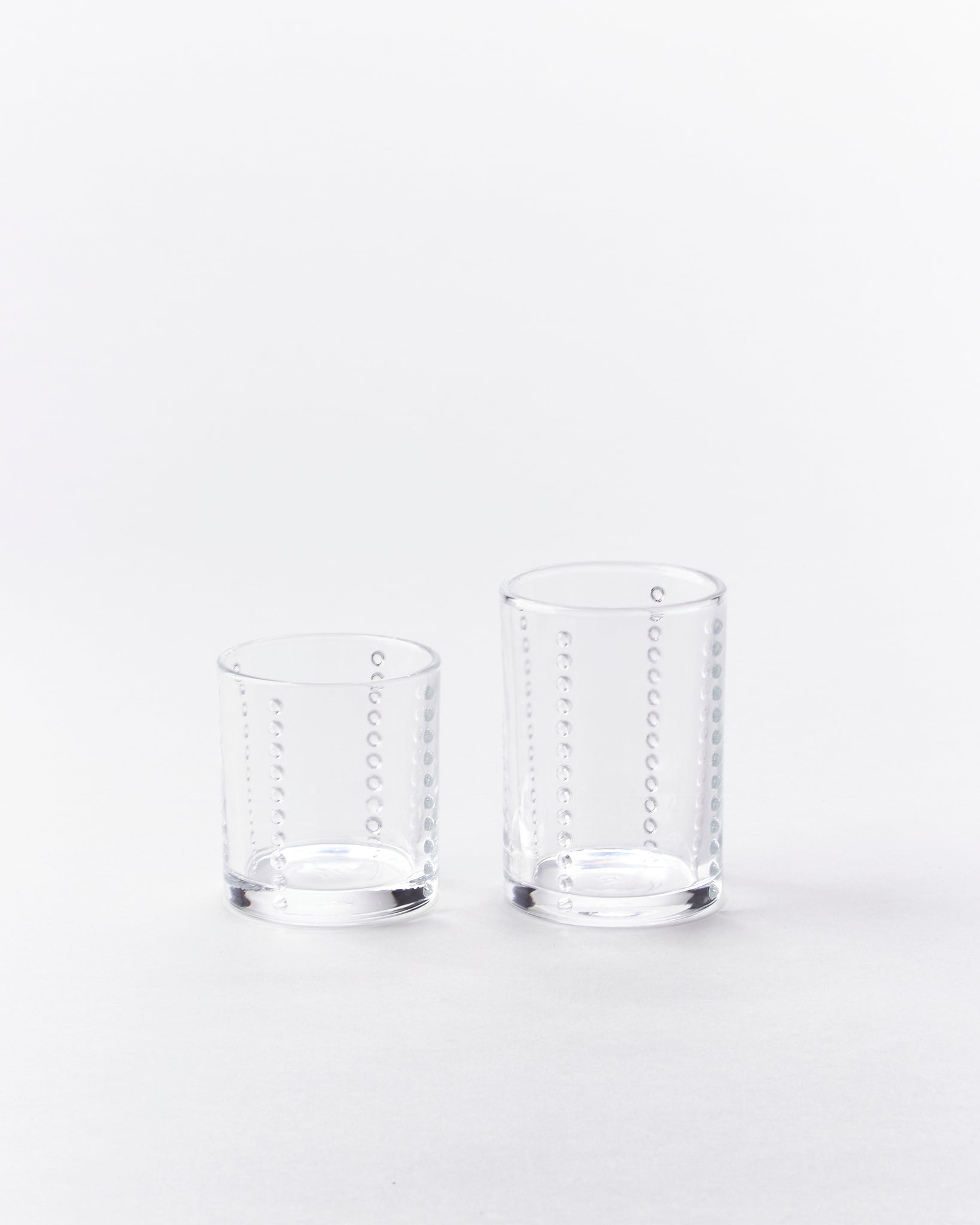 Sori Yanagi Clear Drinking Glasses
